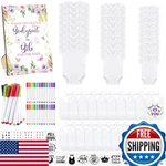 Panitay 100 Pcs Blank Bib Bodysuit Baby Shower Set Sign. Fixed Price $92.77.