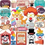 Carnival Props 41-PC Kit With 8 X 10-INCH Sign, 60 A.... Fixed Price $24.87.
